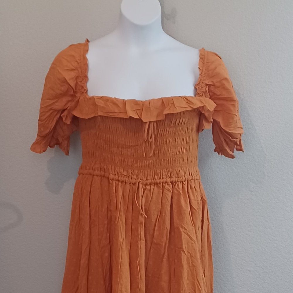 R. YIPOSHA PRETTY FALL COLOR DRESS - Picture 2 of 6